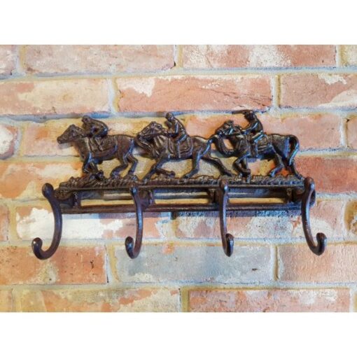 Horse and Jockey - Coat Hook