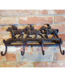 Horse and Jockey - Coat Hook