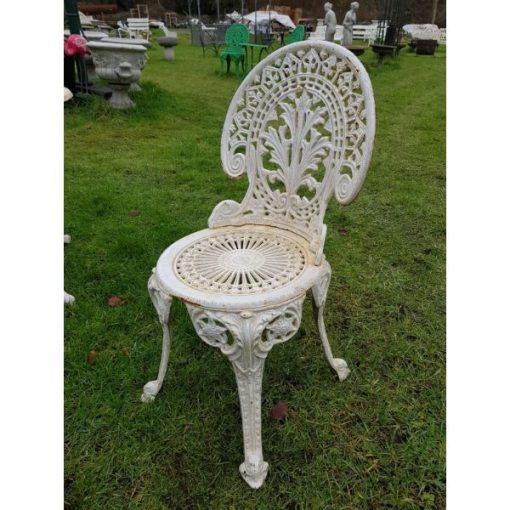 Cast Iron Chair - Ornate - Image 1