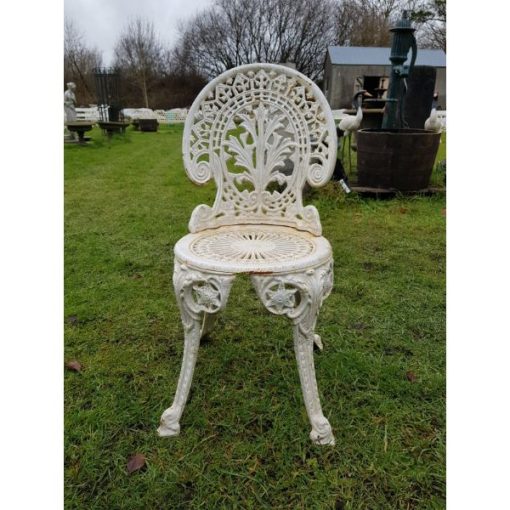 Cast Iron Chair - Ornate - Image 2