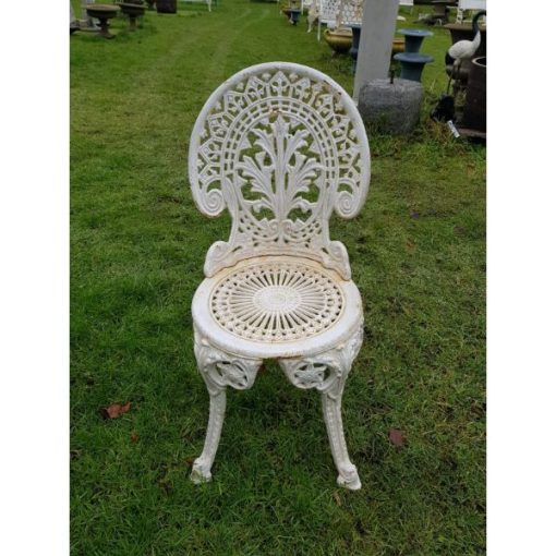 Cast Iron Chair - Ornate - Image 3