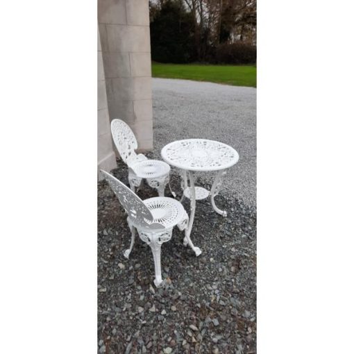 Cast Iron Medium Table and Chairs