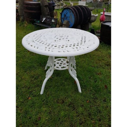 Cast Iron Table - Round - Large - Image 1