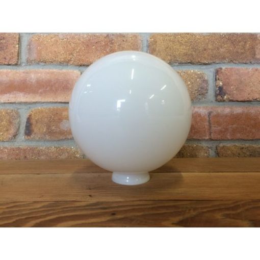 Globe Shaped Light Shade - Opal White