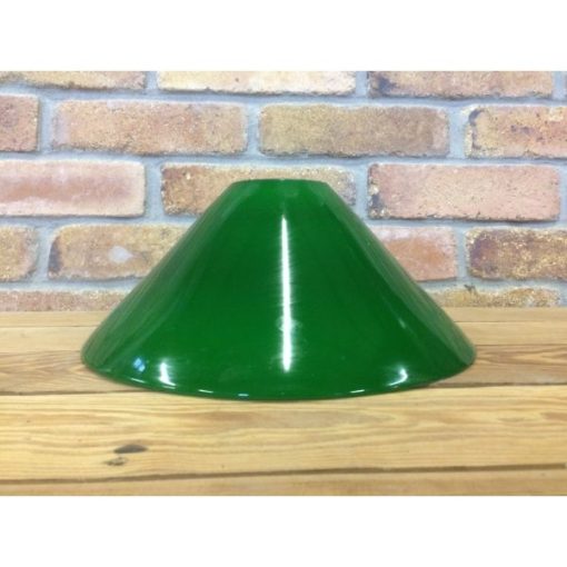 Coolie Snooker Table Pendant Shade - Large - Green