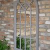 Mirror - Arch - Grey - rustic