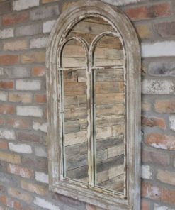 Mirror - Arch - brown - rustic