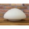 Mushroom Shaped Light Shade - Opal White