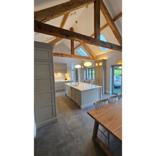 Oak Trusses -Kitchen - 1a