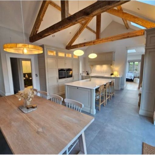 Oak Trusses -Kitchen - 1b