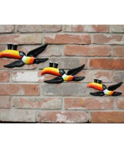 Toucan - Set of three - Cast Iron