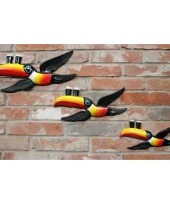 Toucan - Set of three - Resin