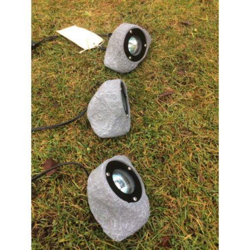 Garden Rock Lights - Set of 3 - 4