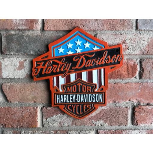 Harley Davidson - USA Flag