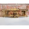 Letter Plate - Brass - 1