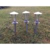 Lights - Stainless Steel - Spike - Set of 3 - Style 1 - 1