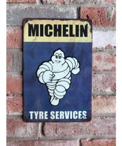 Michelin Man - Blue - Metal - Small