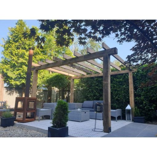 Pergola - Oak Beams - Project