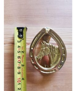 Door Knocker - Horse - Brass - 2