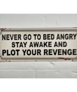 Sign - Bed Angry