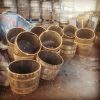 Whiskey Barrels - Half - Freshly Cut