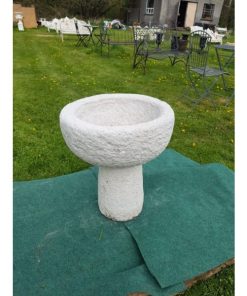 Bird bath - Cut Stone