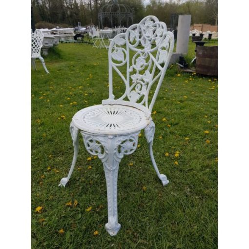 Cast Iron Chair - Ornate - Style N - 1a