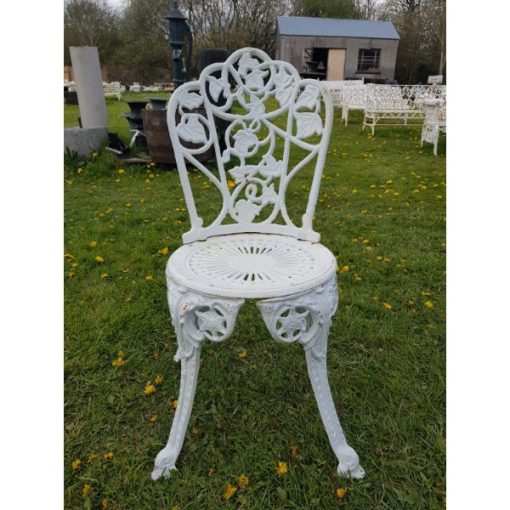 Cast Iron Chair - Ornate - Style N - 1b