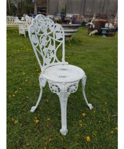 Cast Iron Chair - Ornate - Style N - 1c