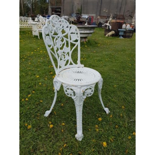 Cast Iron Chair - Ornate - Style N - 1c