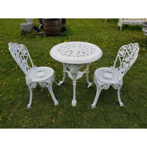 Cast Iron Garden Set - Ornate - 1a