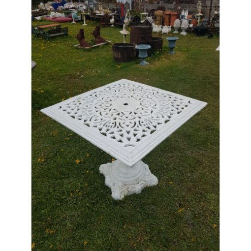 Cast Iron Table - Square - Style N - 1a