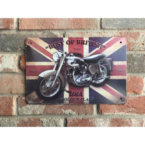 BSA - Best of British - Flag - Motorcycle