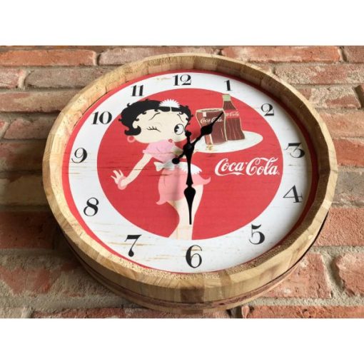 Barrel Lid - Coca Cola - Clock - 2