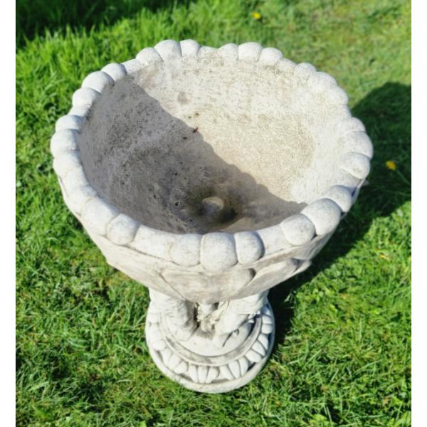 Bird Bath – Triple Cherub-GL-BB032 (3)