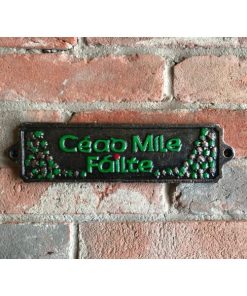 Cead Mile Failte - Green - Rectangle