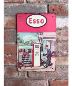 Esso - Pump and Man