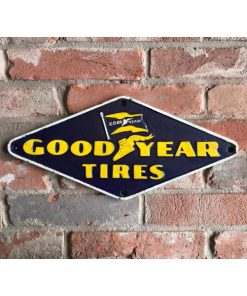 GoodYear Tyres - Cast Iron - Yellow and Blue