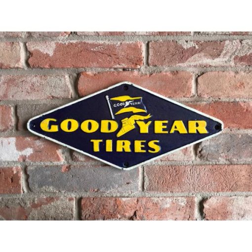 GoodYear Tyres - Cast Iron - Yellow and Blue