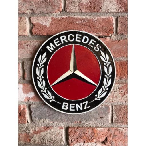 Mercedes Benz - Red - Cast Iron