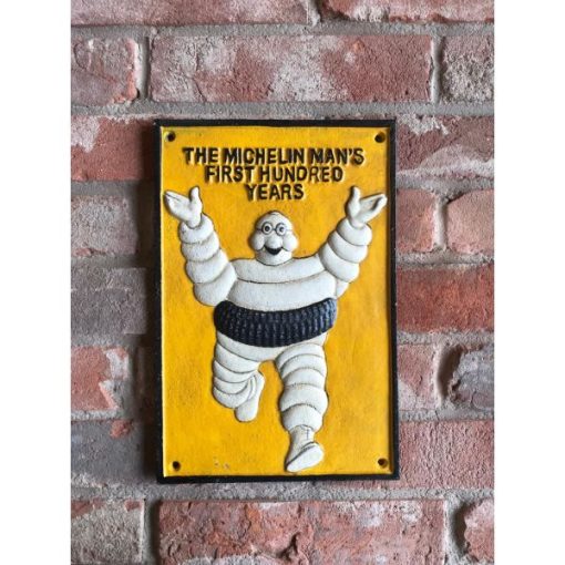 Michelin Man - 100 Years - Yellow - Cast Iron