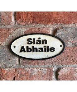 Slan Abhaile - Oval - Small