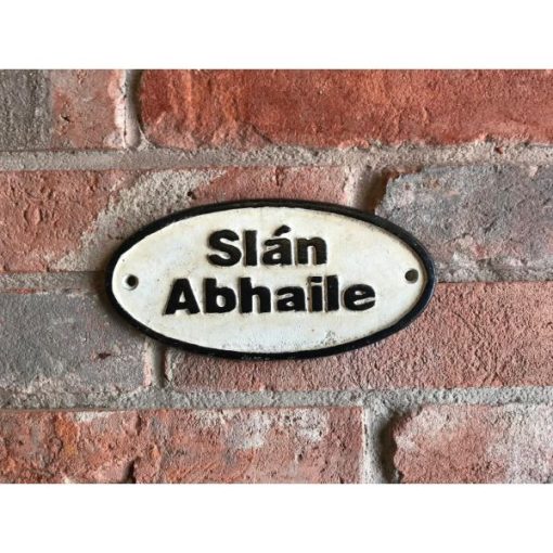 Slan Abhaile - Oval - Small