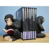 Book ends - Monkeys - Black