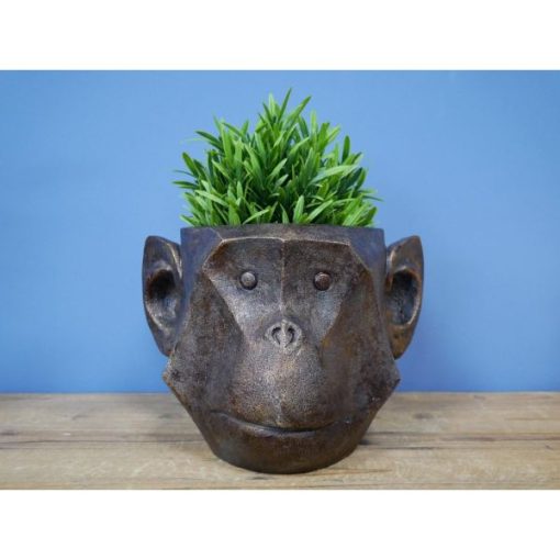 Planter - Monkey - Mouth Closed