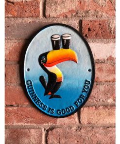 Guinness - Toucan - Blue - Oval