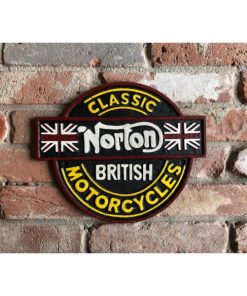 Norton British Motorcycle - Cast Iron