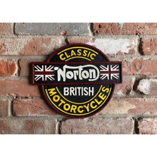 Norton British Motorcycle - Cast Iron