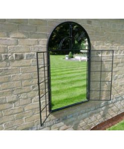 Mirror - Outdoor - Opening panels - Dark