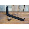 40x6 - Down Brackets - Matt Black (1)